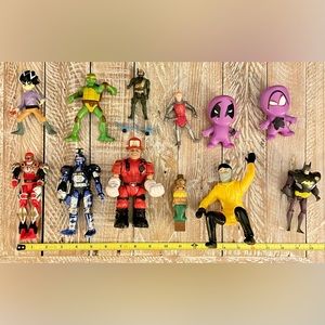 🌟Big Action Figure Bundle🌟Batman, Teenage Mutant Turtle, Power Ranger & more!
